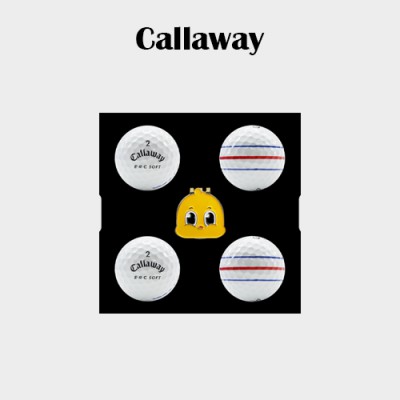 캘러웨이 ERC SOFT 4구 캐릭터볼마커세트
