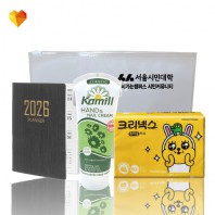 브생건 플래너세트 39호(미니다이어리+카밀핸드크림100ml+카카오 여행용 티슈)