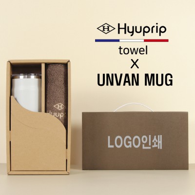 협립40수호텔코마180타월+어반스텐머그컵1P-세트