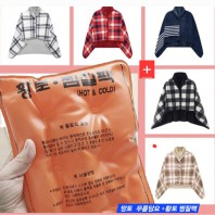 핫팩 손난로 냉온 찜질팩(중)+망토담요
