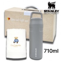 안심생건81호 스탠리 에어로라이트 캡앤캐리텀블러710ml 베어수건 2종세트