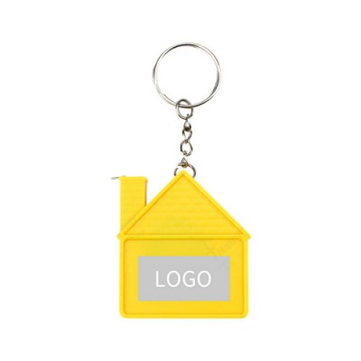 제이엘 박람회용 열쇠고리형 미니 줄자