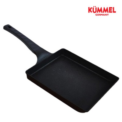 독일쿠멜 세라믹코팅 인덕션겸용IH 사각후라이팬블랙 26cm