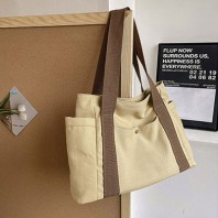 데일리 캔버스 숄더백 직장인 가방