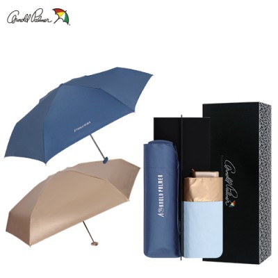 3단슬림사각파스텔,휴대용 5단 210T고밀도이중코팅 골드 우양산세트