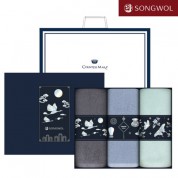 송월타올 달보드레 전통 자개(130g) 띠지 3P세트