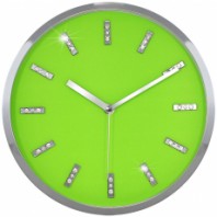 JS 3082 큐빅 크롬무소음벽시계