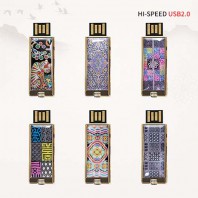 빛나 K-ART 시리즈 자개 USB메모리 USB2.0 4GB~128GB (6종 이미지)