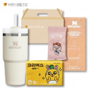 브생건49호(스탠리 퀜처591ml텀블러+크리넥스 카카오프렌즈 휴대용티슈+수앤수 물티슈)