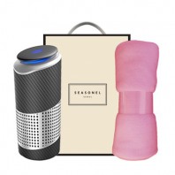 시즈넬 선물세트 공기청정기+무릎담요