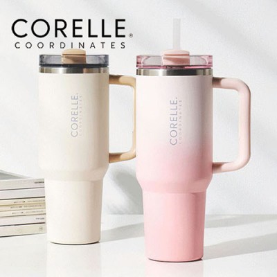 코렐_코디네이츠 텀블러 900ml (바닐라/피치)