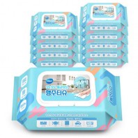 2531 세균닦는 행주티슈 뽑아쓰는 항균행주 70매