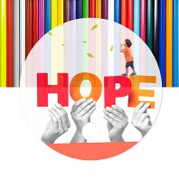 반투명 둥글이 부채