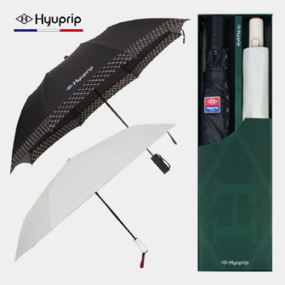 협립 2단 커넥션 보다 자동우산 +협립 3단60 8K 와인하트 암막 완전자동우산-세트