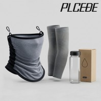 플씨드 에어라이트 썬가드 귀걸이 멀티스카프 + 투밴드 쿨토시 + 보틀 350ml 3종 세트