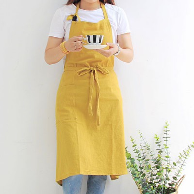 바리스타 린넨 앞치마 OCDA020