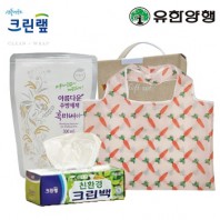 친환경스위트홈세트51호(크린랩크린백+유한양행주방세제+특대형시장가방)