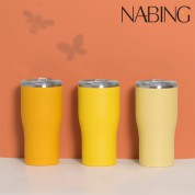 나빙 3가지 자연을 담은 태양빛 304 스텐 슬라이드캡 텀블러 600ml