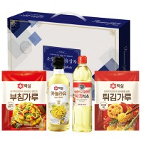 266 프리미엄 선물세트 C26호 백설 부침가루 튀김가루 식용유