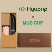 협립 3단 레자곡자손 슈퍼 완전자동우산 +로하스 머그컵-세트