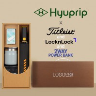 협립 3단60 슈퍼TEN(10K) 컨테이너 완전자동우산 +배터리+락앤락 메트로머그+타이틀리스트 골프공 6구-세트