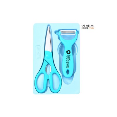 편한가위02+프레쉬야채칼 JW-1761