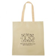 곰돌이부직포보조가방(주문제작)