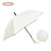 레이니 60 8k 파스텔 나무손잡이 우산 (크림) *컬러인쇄가능