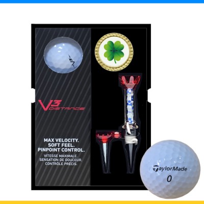 테일러메이드 v3 디스턴스 3구 볼마커 자석티세트 (3pc)