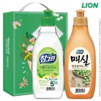 참그린 녹차300용기 매실300용기 2종세트