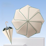 로페리아 패브릭 꽃잎 8K 자외선차단 곡자 패션 장우산(0215676)