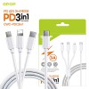 지피오피 PD Cto3in1 급속 충전 케이블 CWC-PDC3in1
