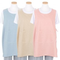 체크 조끼앞치마(주문제작)