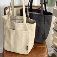 로페리아 캐주얼 학교 캔버스 토트백 가방(0215776)