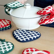 로페리아 하트 모양 주방 오븐 장갑 냄비손잡이(0216977)