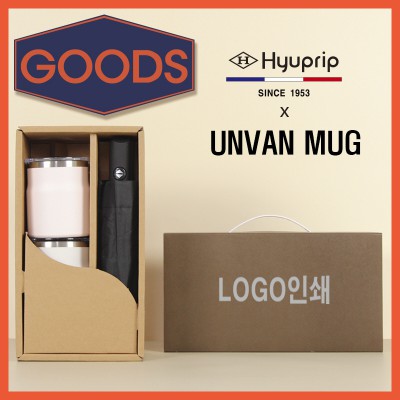 협립3단모던완전자동우산+어반스텐머그컵2P-굿즈용세트