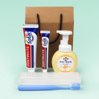 크리오 치약칫솔세트 토탈케어 150g 50g 미세모칫솔 아이깨끗해 핸드워시