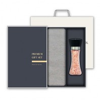 [송월] 뉴컬러무지 세면타월 1P + 히말라야 핑크소금(200g) 1P