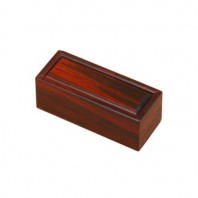 CJ554 에코라이프 솔리드 외국인선물용 마호가니 장부 이음 도장집(내각 7.5x2x2)