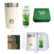 스타벅스 SS 스탠리 크림 아이슬란드 텀블러 473ml 카밀 핸드크림 선물세트