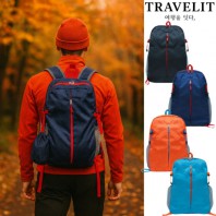 트래블잇 프리미엄 에어 폴딩백팩 PAB-01 초경량 등산가방-네이비