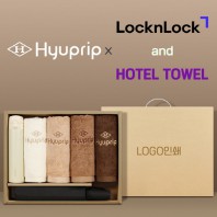 협립 3단60 슈퍼TEN(10K) 포뮬러타이어 고밀도 완전자동우산 +협립40수호텔코마180타월4P+락앤락슬림핏원터치텀블러-세트