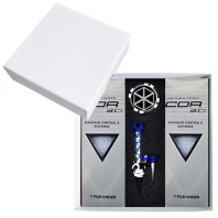 볼빅 포언더 6구 볼마커칩 자석티 고급 싸바리케이스