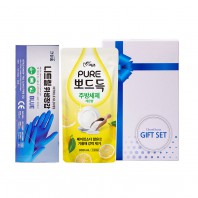 크린홈 니트릴위생장갑 퓨어(2종)