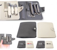 [가죽케이스 손톱깍이세트 9종]외출여행 출장시 휴대편리/다양한사이즈/개별OPP/인쇄가능