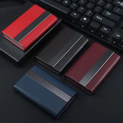 제이엘 프리미엄 인조가죽 고급 명함케이스