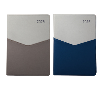 25절 양장 슬링투톤 다이어리 (모카,네이비)