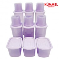 독일쿠멜 향균탈취 잡곡통 밀폐용기 3종9세트24p