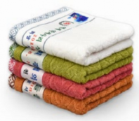 키클타올 컬러인쇄 코튼 전사타올 150g 1P