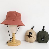 포켓 접이식 버킷햇 야외 간편 등산 모자 Y2534